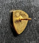 Vtg Gold Enamel 50 Year Mason Connecticut Lapel Pin   Tie Tack   Masonic
