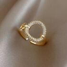 Round Cut Simulated Diamond Women s Adjustable Toe Ring 14k Yellow Gold Plated