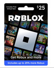   Big Sale   Roblox Gift Card     Various Amounts
