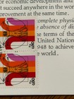 United Nations Early Souvenir Card Scotts  sc1a  lge Pd  Rare Geneva Blk Cancel 