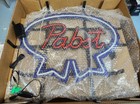 Pabst Blue Ribbon Beer Led Neon Display Signage Brand New Condition Rare In Box