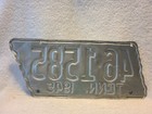 Vintage 1945 Tennessee License Plate Repainted 
