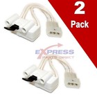  2 Pack  3406107 Dryer Door Switch For Whirlpool  Kenmore Roper Maytag Wp3406107