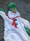Christmas Inflatable 10ft Snowman Fabric And Chord Only