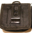 1 Nylon Case Holder Storage  For 4 X 18650 Battery Belt Holster Clip Hook