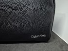 Calvin Klein Business Casual Dopp Kit Toiletry Travel Shaving Leather Black Bag