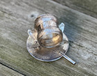 Antique Meriden Silverplate Victorian Butterfly Napkin Ring No 209 Monogram