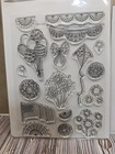 Honey Bee Stamps Big Pickup  Americana Add On Stamp Set   Dies