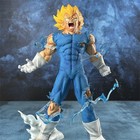 27cm Dragon Ball Z Majin Vegeta Figure     Super Saiyan Pvc Action Toy   Gift