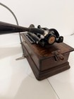 Antique Edison Standard Cylinder Phonograph     Working Condition With Horn video
