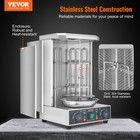  Shawarma Grill Machine 13lb Capacity 2 Burners 122-572f Vertical Broiler