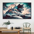 5d Extra Large Diamond Art Kits For Adults - Wolf Diamond Painting Kits For A   