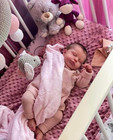 Reborn Baby Dolls Silicone Full Body-20 In Realistic Baby Doll Girl  Full Silico
