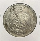 1900 Mexico Silver Un Peso Culiacan Cnjq Silver Second Republic  