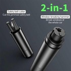 Car Safety Hammer Window Glass Breaker Seat Belt Emergency Escape Cutter Tool