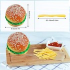 Artificial Hamburger 20 Artificial French Fries Realistic Fake Food Party Decor