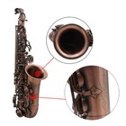Slade Professional Alto Saxophone Vintage Red Bronze Eb E-flat Sax W  Carry Case