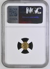 1871 California 1 4 Fractional Gold Piece Ngc Ms63pl Ms-63 Bg-857 Prooflike G25c