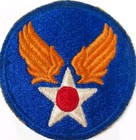 Us Army Air Forces Wing Star Patch Vintage Embroidered Wwii Era Sew On