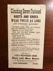 Luce s Independent Union Boot Shoe Store New Bedford Ma Vtg Ephemera