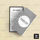 500 Thank You For Your Purchase Business Cards Pro Design 16pt Uv Gloss Or Matte