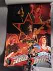 1978 Rock Calendar Aerosmith Jeff Beck Pink Floyd Bob Dylan Vintage Poster Japan