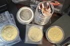 Mixed Dates - American Silver Eagle - 24k Gold Gilded Bu - New Low Price