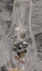 Vintage 1960s Aerolux Orange   Green Flowers And Leaves Vintage Argon Light Bulb