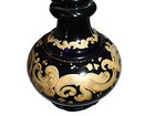 Bohemian Antique Blue Victorian Glass Perfume   Cologne Bottle C  1860s