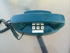 Vintage Western Electric At t Telephone Blue Princess Push Button