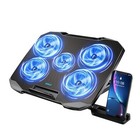 Laptop Cooling Pad Laptop Cooler Stand  Laptop Fan Cooling Pad For 12 Black