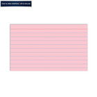 C-line 3    X 5    Index Cards  Assorted Colors  Ruled  3  X 5   Colors