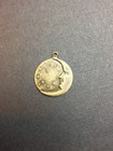 37673 - 2 Pc Moon W stars Charm Jewelry Finding Brass Oxidized