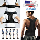 Adjustable Posture Corrector Low Back Support Shoulder Brace Belt For Men Women 