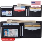 Alpine Swiss Mens Wallet For Men   Rfid Protected Leather Mens Wallet   Spencer