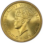 British West Africa  1938 Kn George Vi 2 Shillings  Pcgs Sp 66 