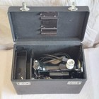 1951 Centennial Singer Featherweight 221 Sewing Machine Blue Badge W case