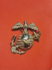 Wwii Sterling Usmc Marine Ega Eagle Globe Anchor Home Front Sweetheart Pin