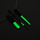 Black Watch Hands For Nh35 Nh36 4r 7s Movement C3 Green Luminous Pointers Set