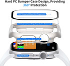 6 Pack Case Screen Protector For Apple Watch Series 10 42mm  Ultra-thin Scratch 