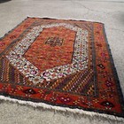 4 1 X 6  Vintage Persian Wool Rug  handknotted 
