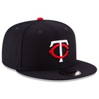 New Era Minnesota Twins Kids Navy Snapback Hat Mlb Basic 950 Official Youth Cap