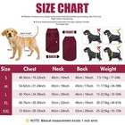 Warm Dog Sweater With Fleece Lining Winter Pet Jacket Soft Pullover Adjustable