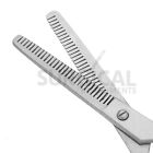 6 5  Double Teeth Hair Salon Stylist Barber Thinning Scissors Shear German Grade