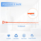 Drain Hair Catcher 20 Inch Drain Snake Shower Drain Hair Trap Clog Remover Lot