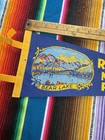 Vintage Rocky Mountain National Park Souvenir Felt Pennant 18   