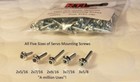 Rc Tool   Servo Screws 24 2x5 16   2x7 16   2x9 16   3x7 16   3x5 8  