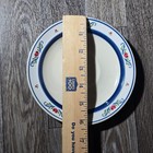 Vtg Tienshan Laurel Hearts 4-pc Dinnerware Place Setting Folk Craft Stoneware