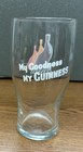 Rare My Goodness My Guinness Glass W  Seal And Logo - Beer Irish Stout Pint