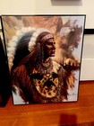 Ruane Manning Cheyenne Native American Art Prints Set Of 4 Framed